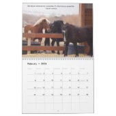 Ontwerpkalender voor paarden (Motivatie) #6 Kalender (Feb 2026)