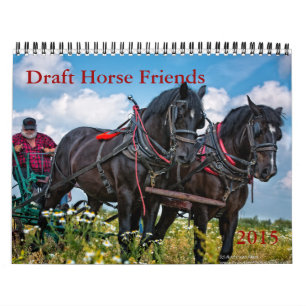 Ontwerpkalender voor paardenvrienden kalender