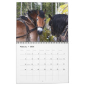 Ontwerpkalender voor paardenvrienden kalender (Feb 2026)