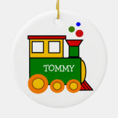 Ontwerpkeramisch Ornament van de treinmotor (Achterkant)