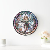 Ontwerpklok voor Glas in lood Grote Klok (Huis)