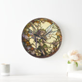 Ontwerpklok voor Glas in lood Grote Klok (Huis)