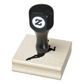 Ontwerpknop voor Basketball Player Rubberstempel (Stempel)