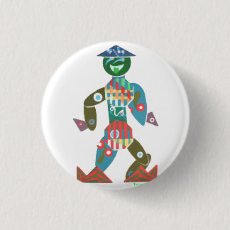 Ontwerpknop voor tinieppppppelen ronde button 3,2 cm