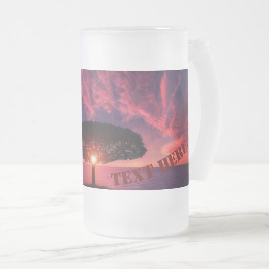 Ontwerpkoffie Matglas Bierpul (Voorkant rechts)