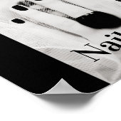 Ontwerpkunst Mode Fingernagel Art Poster (Hoek)