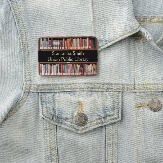 Ontwerplabel bibliotheek boekvoorraad naamplaatje (In situ)