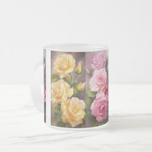 OntwerpMok Matglas Koffiemok (Voorkant links)