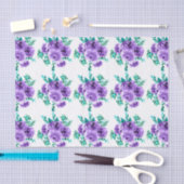 Ontwerpnaadloos patroon van lavender Flowers Tissuepapier (Craft)