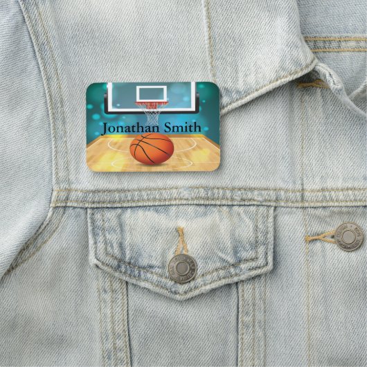 Ontwerpnaam van het Basketball Court Naamplaatje (In situ)