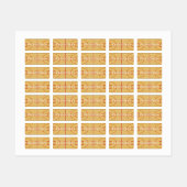 Ontwerpnaamlabels voor honkbal labels (Vel)