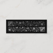 Ontwerpnaamprofielkaart Mini Visitekaartje (Achterkant)