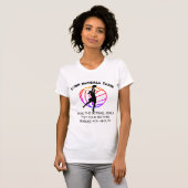 Ontwerpnetbalreis Aangepast team Slogan Player T-shirt (Voorkant volledig)