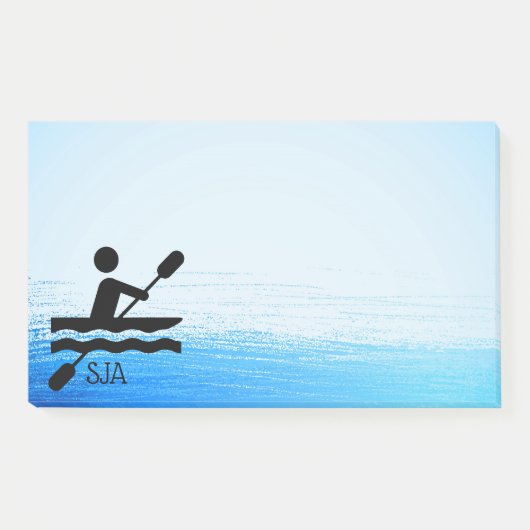 Ontwerpnotities voor kayaking post-it® notes (Voorkant)