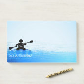 Ontwerpnotities voor kayaking post-it® notes (Op bureau)