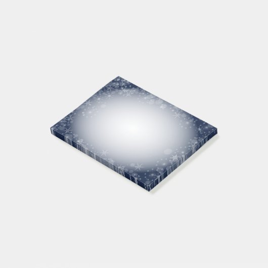 Ontwerpnotities voor kerstmis en nieuwjaar post-it® notes (Schuin)