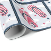 Ontwerpomslag nodulaire Teenslippers Cadeaupapier (Rol Hoek)