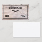 Ontwerpontwerp bouwer en bouw Visitekaartje (Voorkant / Achterkant)