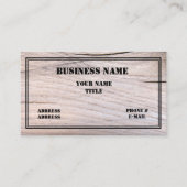 Ontwerpontwerp bouwer en bouw Visitekaartje (Voorkant)