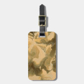 Ontwerpontwerp woestijn bagagelabel (Voorkant verticaal)