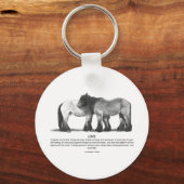 Ontwerppaarden in potlood: Bijbelbeelden verdraaie Sleutelhanger (Voorkant)