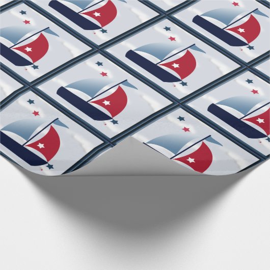 Ontwerppakket voor geluidsdempers cadeaupapier (Hoek)