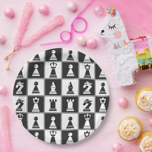 Ontwerppapier voor schaakartikelen Bord (Feest)