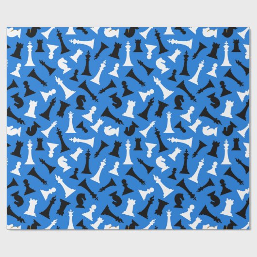 Ontwerppapier voor schaakartikelen cadeaupapier (Vlak)
