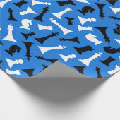 Ontwerppapier voor schaakartikelen cadeaupapier (Hoek)