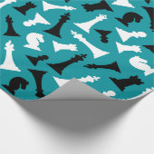 Ontwerppapier voor schaakartikelen cadeaupapier (Hoek)