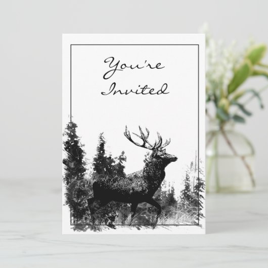  ontwerppartij uitnodigt kaart (Staand voorkant)