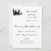 ontwerppartij uitnodigt kaart (Achterkant)