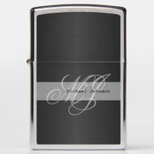 Ontwerppatroon monogram en naam
