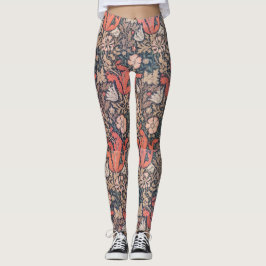 Ontwerppatroon van de vloer- en grastuinbouw leggings