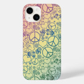 Ontwerppatroon voor regenboogsymbool Case-Mate iPhone case (Achterkant)