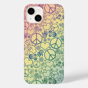 Ontwerppatroon voor regenboogsymbool Case-Mate iPhone 14 hoesje