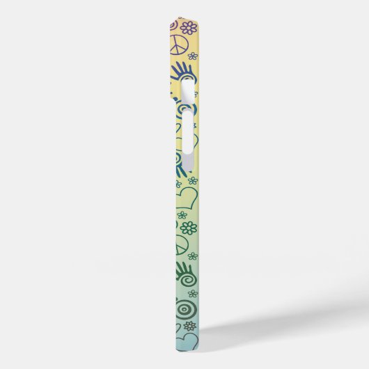 Ontwerppatroon voor regenboogsymbool Case-Mate iPhone case (Achterkant / Links)