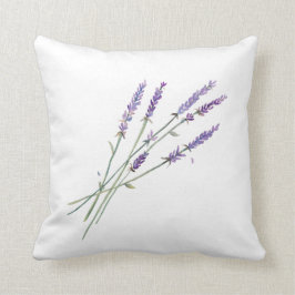 Ontwerppiloot waterverf Lavender Kussen