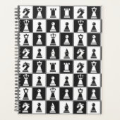 Ontwerpplank voor schaakartikelen planner (Voorkant)
