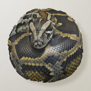 Ontwerpproducten "Royal Python" Rond Kussen
