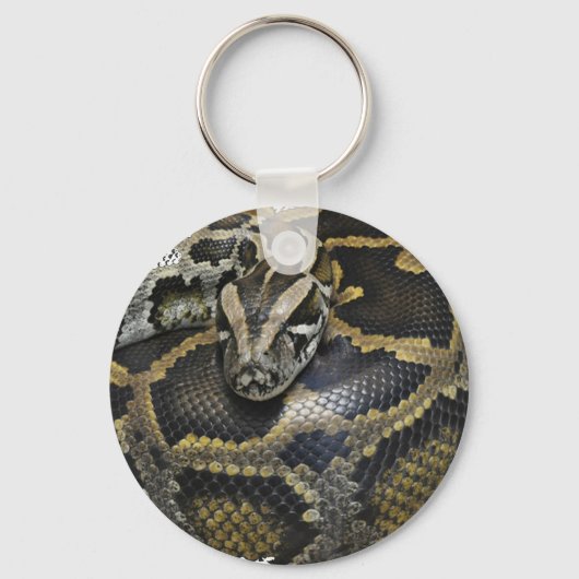 Ontwerpproducten "Royal Python" Sleutelhanger (Voorkant)