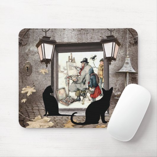 Ontwerpproducten van Anton Piek Muismat (Met muis)