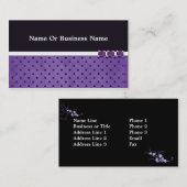 Ontwerpprofiel of bedrijfskaartsjabloon visitekaartje (Voorkant / Achterkant)