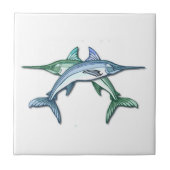 Ontwerpprofiel zwaardvis tegeltje (Voorkant)