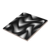 Ontwerpprofiel zwart-wit tegeltje (Zijkant)