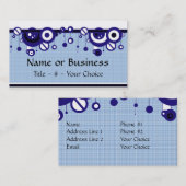 Ontwerpprofielkaart Visitekaartje (Voorkant / Achterkant)