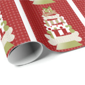 Ontwerpprogramma voor kerstfeestdagen met hoge pri cadeaupapier (Rol Hoek)