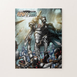 Ontwerppuzzel van Vlesh en Staal V1 Legpuzzel