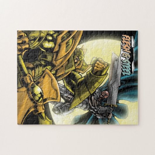 Ontwerppuzzel van Vlesh en Staal V2 Legpuzzel (Horizontaal)