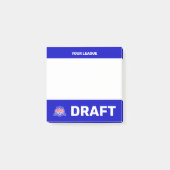 Ontwerpraad voor Fantasy Football Post-it® Notes (Voorkant)